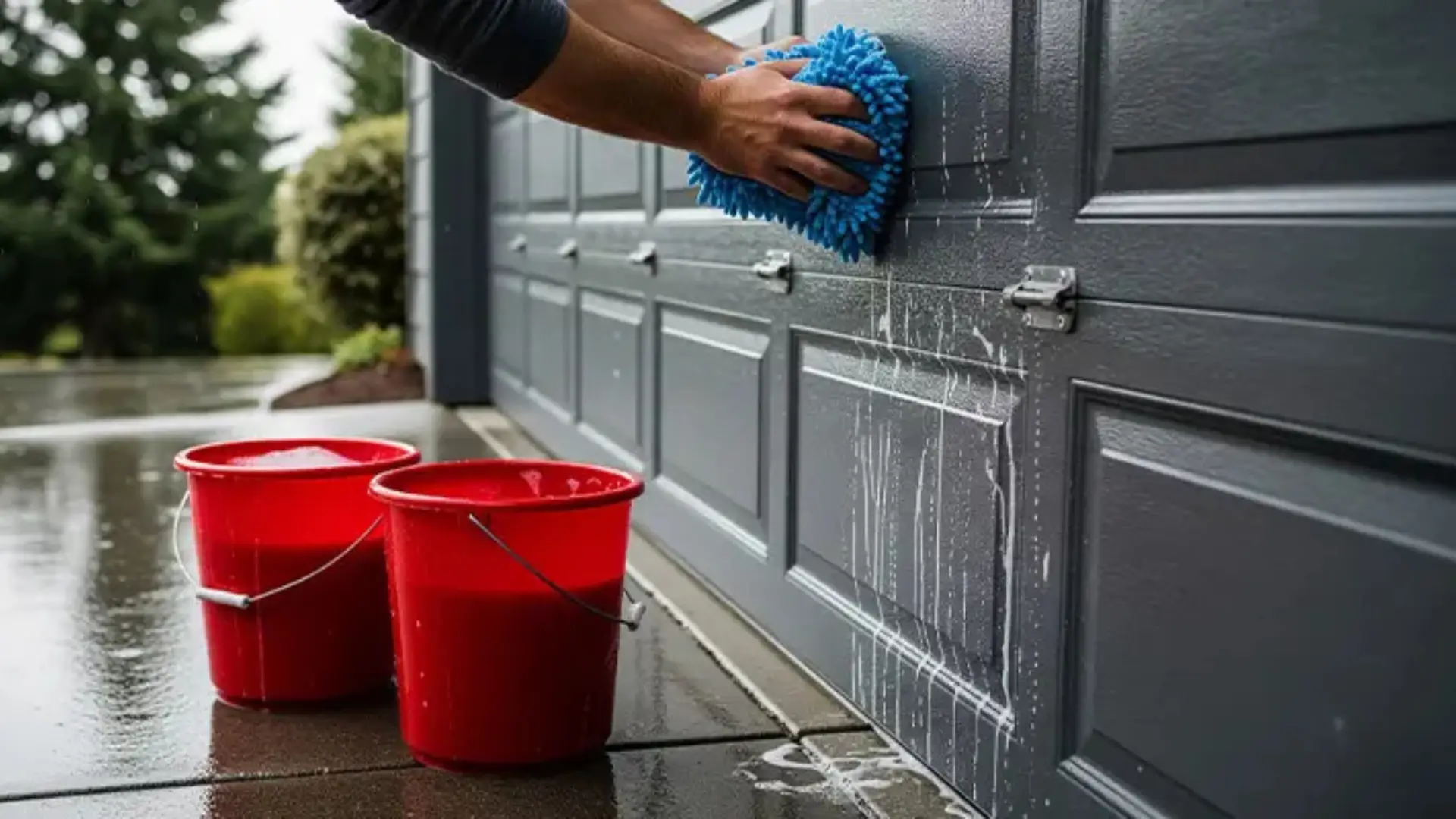 Καθαρισμός ρολών και γκαραζοπορτών
