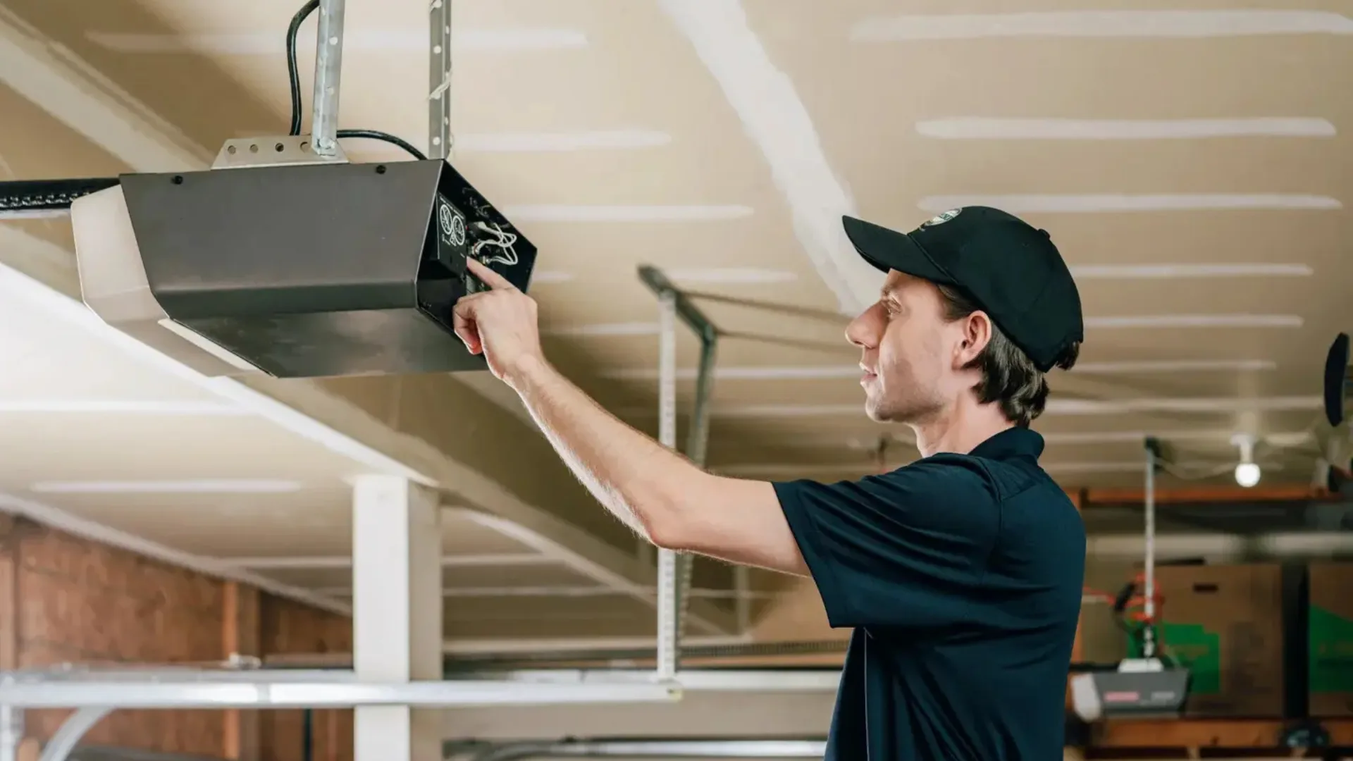 Έλεγχος μοτέρ γκαραζόπορτας