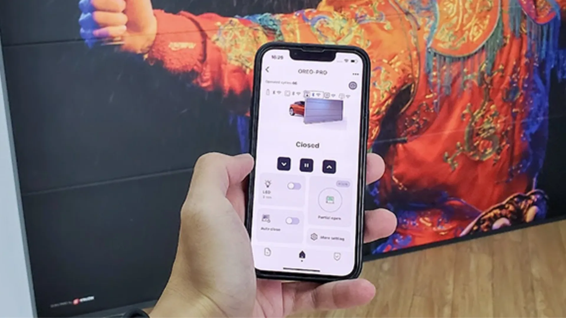 Μοτέρ Γκαραζόπορτας Neo-Q